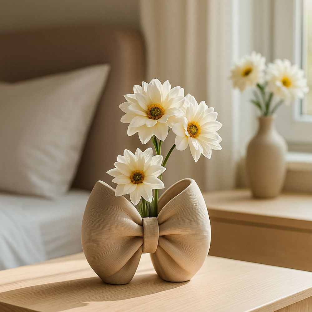 Jarrón decorativo artesanal